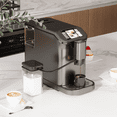 thumbnail image 1 of Fully Automatic Espresso Machine with Grinder & Milk Frother, 15-Level Adjustable Coffee Maker, 1 of 9