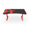 thumbnail image 2 of Arozzi Arena Modern Computer Gaming Desk - Red, 2 of 3