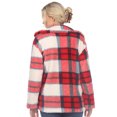 thumbnail image 3 of White Mark Women's Plaid Shacket, 3 of 6