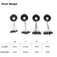 thumbnail image 5 of Graflsoa 10-Pack Bulk Fishing Rubber Stoppers, 6-Piece Sets, Large Black Round Head, Lightweight & Durable for All Water Types, 5 of 5