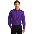 thumbnail image 1 of Port Authority Men's Long Sleeve SuperPro React Twill Shirt - W808, 1 of 1