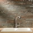 thumbnail image 2 of Aspect Peel and Stick Stone Overlay Kitchen Backsplash - Tarnished Quartz(Approx. 15 sq ft Kit), 2 of 2