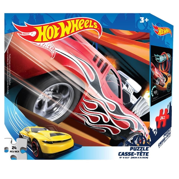 Hot Wheels BASIC PUZZLE WITH VAC CLOSURE TOP