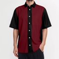 thumbnail image 4 of Chemise Boutonnée à Manches Courtes Imprimée Décontractée d'Été pour Homme, Chemise Grande Taille, Chemise à Manches Courtes et Longues pour Homme, Chemise Dragon à Manches, Chemise à Col Rabattu, 4 of 8