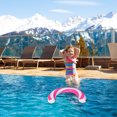 thumbnail image 2 of Curved Pink Inflatable Pool Noodle 1Pcs 29.48X5.89X5.89in, 2 of 7