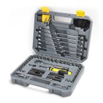 WorkPro Mechanics Tool Set - 121 Piece,Socket Ratchet Wrench Set,Tool Box