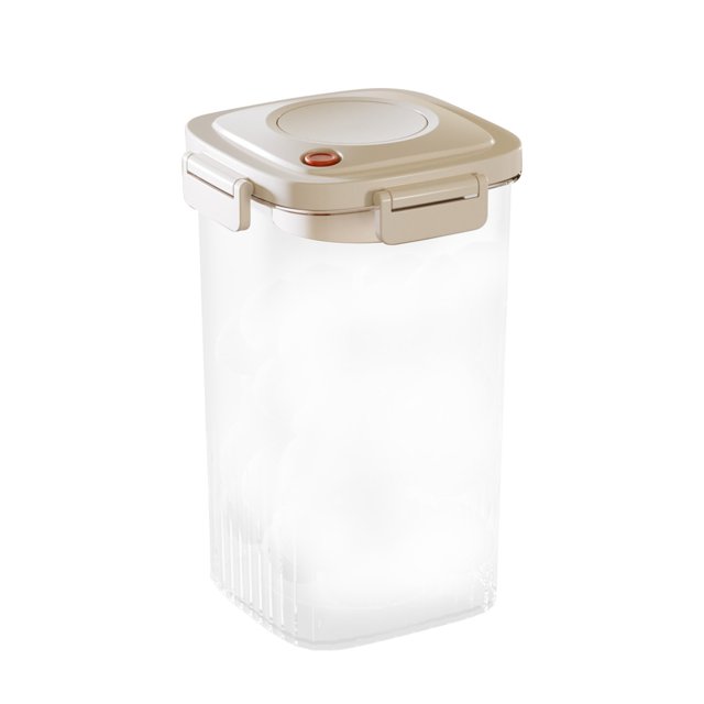Food Storage Containers,Vacuum Sealed Jar for Miscellaneous Grain Storage Kitchen Food Plastic Transparent Storage and Storage Jar -Proof Sealed Box for Five Grains