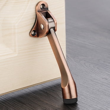 LSLJS Kickdown Door Stops for Heavy Doors Heavy Duty Door Stopper with Rubber Tip, Home Accessories