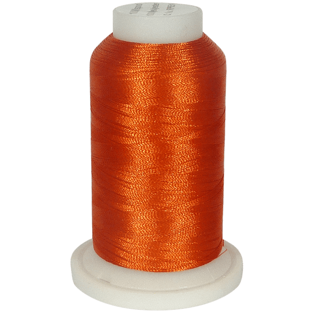 SuperB Orange Vermillon 651 Fil à Broder en Polyester, 1000 m