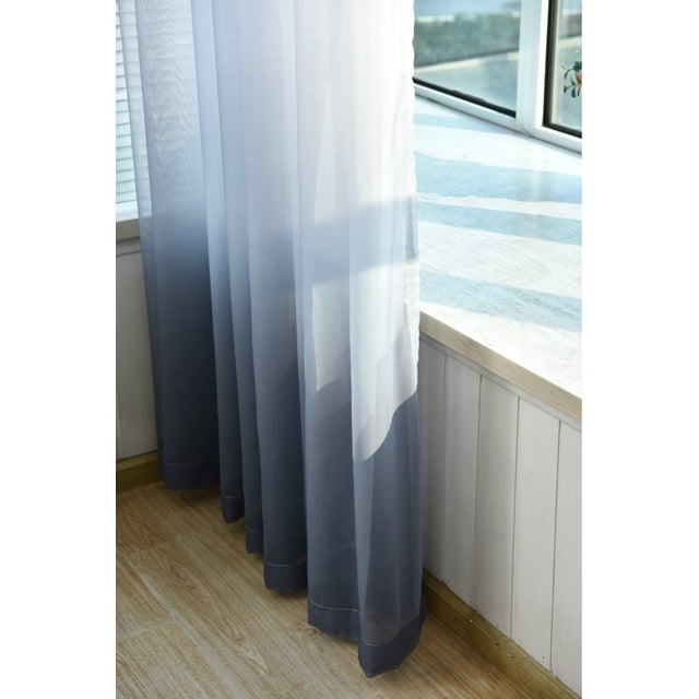 EGNMCR Curtains, Curtains for Bedroom Valances Tulle Voile Door Window Curtain Drape Panel Sheer Scarf Divider Dec Curtain