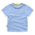 thumbnail image 1 of Kcodviy Boy Garçons et Filles Chemises Classiques pour Garçons Ajustées T-Shirt à Col Rond 2T Top / Coton Doux Multi T-Shirts pour Garçons Lot Manches Courtes Basique Garçons Manches Longues Chandails Thermiques Tout-Petits et Enfants, 1 of 7