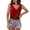 I-Red-a, variant on 2025 Women's Solid Color Lace Woman Top Crop Top 49Er Top Women Top Women Plus Size 2Xl Crop Top 3X