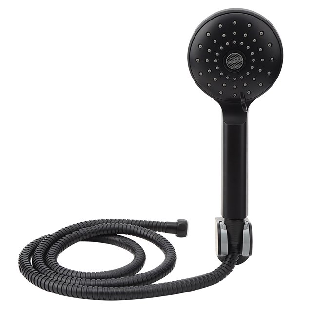 Shower Set Abs Shower Set Adjustable Shower Sets Bathroom Accessories Houseware Matte Black Handheld Showerhead With Showerhead Holder Bracket Hose Bathroom Tools