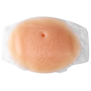 100% Silicone Fake Pregnant Belly 1000G / Pc Jelly Belly, Disguised Pregnant Women Fake Belly Halloween COS Props,1 * fake belly,Skin color
