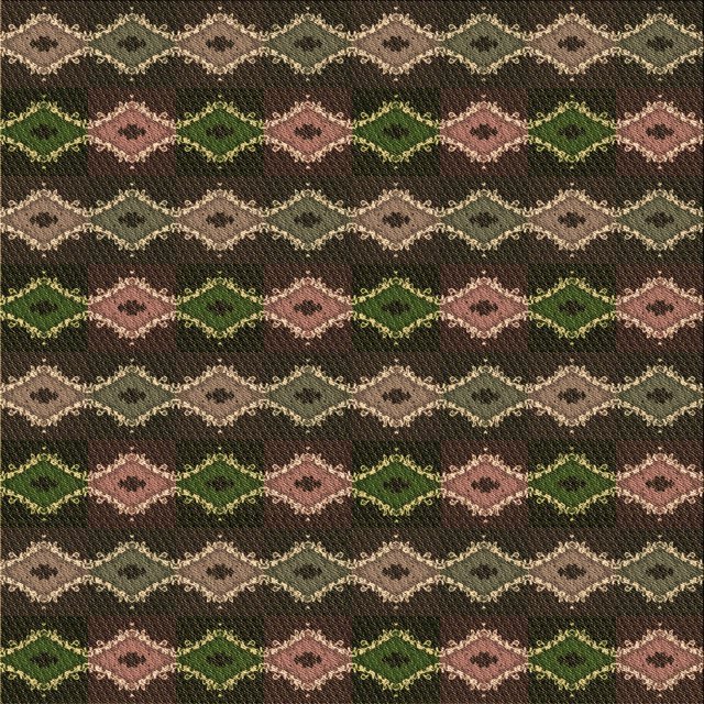 Ahgly Company Tapis d'Intérieur Lavable à la Machine, Carré, Transitionnel, Brun, Tapis de Zone, 7 Pieds Carré