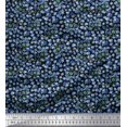 thumbnail image 1 of Soimoi Poly Georgette Fabric Flower Watercolor Print Fabric by The Yard 42 Inch Wide, 1 of 1