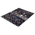 thumbnail image 4 of Morocco Classic Navy Blue Polypropylene Rug 6'7" x 9'6", 4 of 7