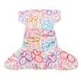 thumbnail image 1 of Qiilu Couche de Bain Réutilisable pour Nourrisson, Lavable, avec Poche, Tissu, Système d'Exploitation à Crochets et Boucles, Taille Ajustable, Couches Réutilisables pour Bébé, Couche Réutilisable pour Nourrisson, 1 of 5