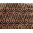 thumbnail image 4 of oneOone Georgette Viscose Fabric Geometric & Floral Block Print Sewing Fabric BTY 42 Inch Wide, 4 of 4