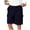 Navy, variant on Lmnyox Summer Cargo Shorts Mens Elastic Waist Drawstring Sweat Shorts Casual Loose Plain Sport Shirts with Pocket
