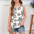 thumbnail image 3 of RXIRUCGD 2025 Vêtements d'Été pour Enfants Filles Décontracté Sans Manches Col Rond Imprimé, 3 of 5