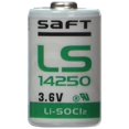 thumbnail image 1 of 2 Pcs de Saft LS-14250 1/2 AA 3.6V Pile Lithium Primaire pour Ordinateurs Mac (non Rechargeable), 1 of 1