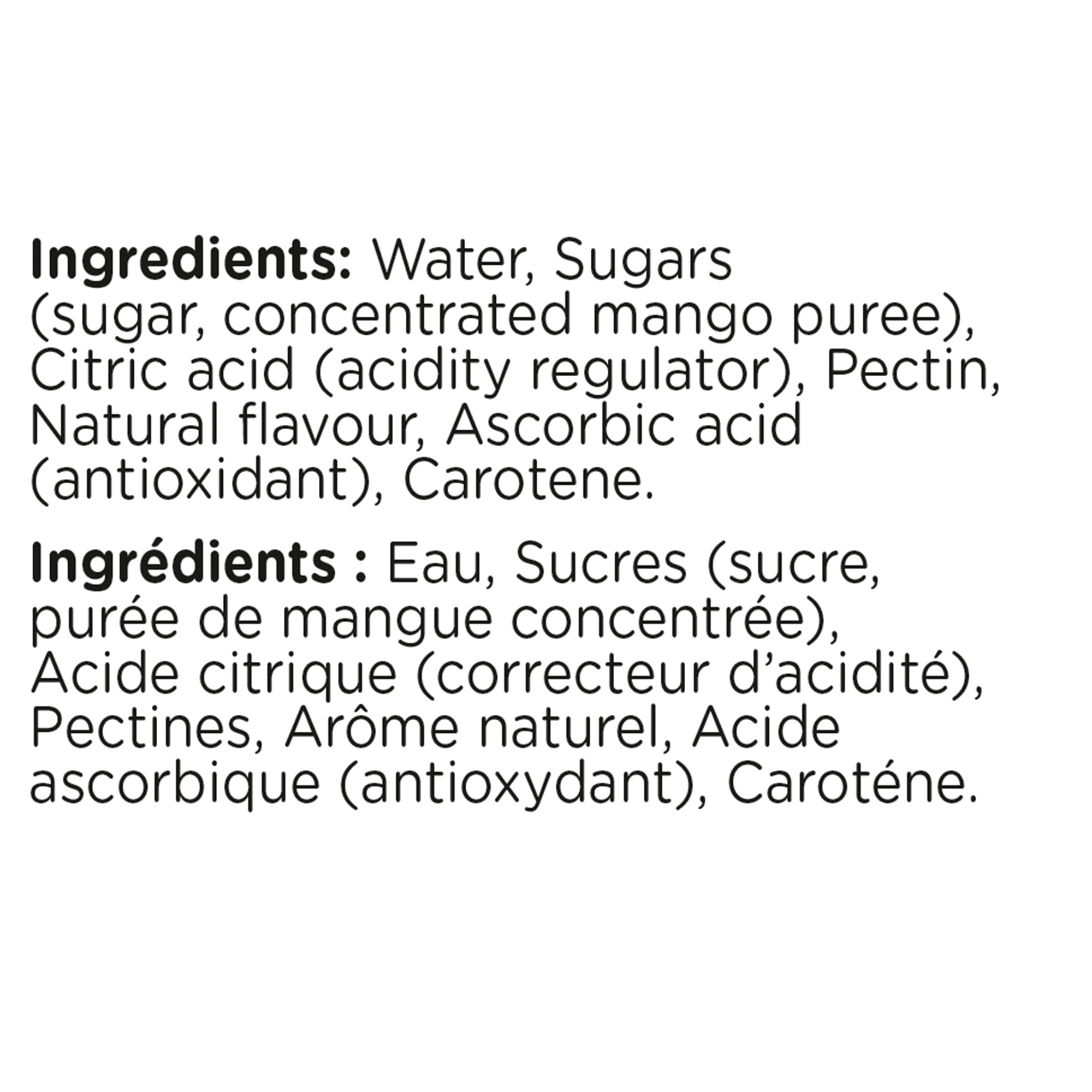 Sun Lolly Sucettes Glacées Saveur Mangue - 8 Unités