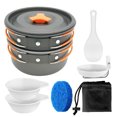 thumbnail image 1 of Miangastore 1 Set of Travel Cooking Set Outdoor Cookware Set Hiking Camping Cookwares, 1 of 8