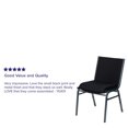 thumbnail image 2 of 4 Pk. HERCULES Series Heavy Duty Black Dot Fabric Stack Chair, 2 of 9