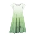 thumbnail image 5 of Tranfacy Robes d'Été pour Ados, Robes pour Filles Taille 10-12, Robe d'Été pour Filles 6-15 Mode Robe à Dégradé de Couleurs avec Poches Manches Courtes Col Rond Robe Trapèze, 5 of 5