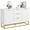 White, variant on HOMCOM 3-Drawer Storage Cabinet Sideboard for Dining Room, Living Room