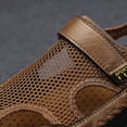 thumbnail image 4 of Men's Sandals Summer Mens Cork Sandals Mens Sandals1 Breathable Versatile Trend Outdoor Locker Iii Men's Slide Sandals Mens Beach Sandals Handmade Large Beach Shoes Mens Slides And Sandals, 4 of 7