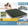 thumbnail image 5 of Intex 64763E Dura Beam Matelas Pneumatique Downy avec Pompe Intégrée, Grand Lit (Lot de 2), 5 of 5