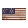 thumbnail image 1 of SignMission A-LP-03-622 Plaque d'Immatriculation en Aluminium - Drapeau Vintage, 1 of 1