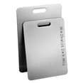 thumbnail image 1 of Bdday Stainless Steel Cutting Board For Kitchen 304 Chopping Board Food-Grade For Meat Fruit Vegetables Dishwasher Safe Be Hung, 1 of 2