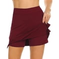 thumbnail image 1 of Mefallenssiah Jupe-Short de Performance Active pour Femme Jupe Légère pour Course Tennis Golf Sport, 1 of 6