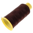 thumbnail image 4 of 1 Roll (984 Yards) Strong 210D Bonded Nylon Sewing Thread for Stitching Leather Craft Tent Canvas Repair Coffee, 4 of 6
