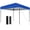 Blue, variant on Gymax 10 X 10 FT Pop up Canopy Tent w/ Portable Carrying Bag 8 Stakes 4 Wind Ropes White