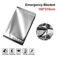 thumbnail image 1 of Jusqu'à 65 % de Rabais sur la Couverture d'Isolation de Premiers Secours en Argent de Rechange pour la Maison SMihono, Imperméable, Protection Solaire, 1 Pce, 1 of 2