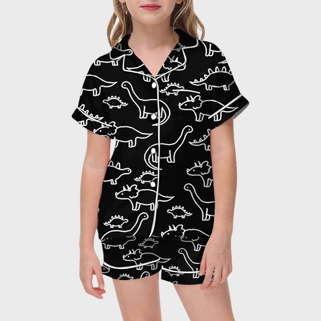 WEAIXIMIUNG Kid DIY Hand Painted Homewear Set Colouring Pajama Sets For And Girl Can Play With And Wea 120