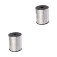thumbnail image 4 of kurtrusly Sparkling Ribbon Balloon Sturdy And Durable For Crafts And Gift Packaging Tidy Golden Curled Ribbon silver ribbon Laser 2Set, 4 of 6