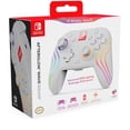 thumbnail image 2 of Afterglow™ Wave Wireless RGB Gaming Controller - Nintendo Switch™, Nintendo Switch™ Lite, & Nintendo Switch™ - OLED Model, Nintendo Switch™ 2, LED Lighting, Rechargeable Battery - White, 2 of 9
