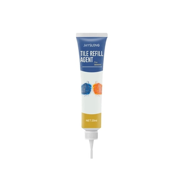 Feltree Tile Grout White Grout Filler Repairs Renews Fills Tube Fast Drying Grout Repair Heavy-Duty Grout Cleaner and Renews Grout Line