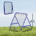 thumbnail image 3 of HOMCOM Rebounder Net Football Training Aid Kickback Target Play Blue, 3 of 10