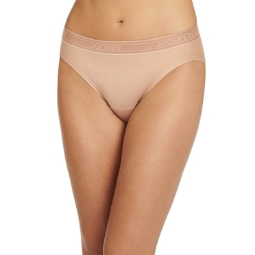 Jockey Culotte Bikini pour Femmes en Microfibre Sans Souci, Absorption Modérée