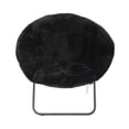 thumbnail image 4 of Chaise lune peluche Mainstays, noir, 4 of 5