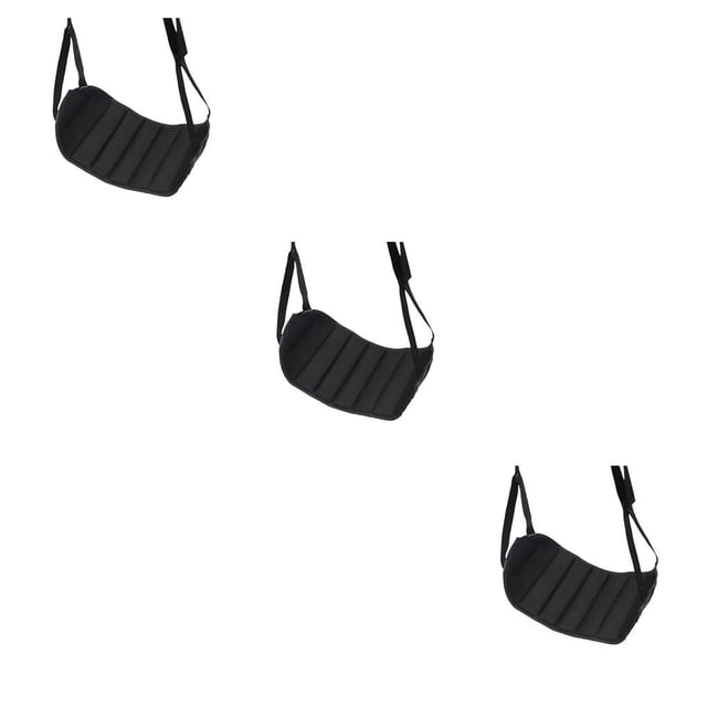 bedienty Foot Rest Portable Airplane Flight Hanging Hammock Holder with Storage Bag Comfortable Home Feet Carry Accessory Mesh Cloth 3Set