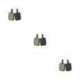 thumbnail image 3 of ZLight Bike Brake Pads Disc Parts Bicycles Accessory Bike Component Semi-Metallic Cycling Braking Pad for Repair Maintenance Type 30 3Set, 3 of 6