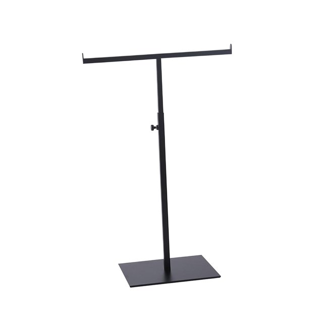 Yinanstore Support de Présentation de Sac à Main, Hauteur Réglable, Bijoux, pour Colliers Longs, Support de Présentation de Sac à Main en Forme de T pour la Maison Noir