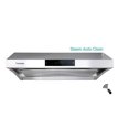 thumbnail image 1 of Vertrons 30" 850CFM Under Cabinet Range Hood | Steam Auto Clean | Superior Perimeter Extraction Design | Six Touch Control Speeds | Auto power off function | Remote Control | GU10 LED Lights, 1 of 7